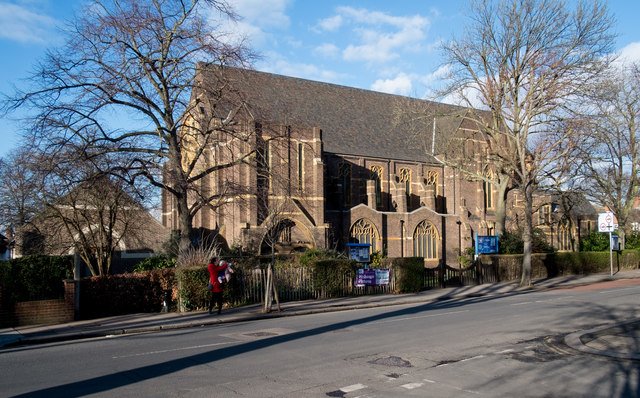 St Barnabas Church, Ealing — one of our class venues